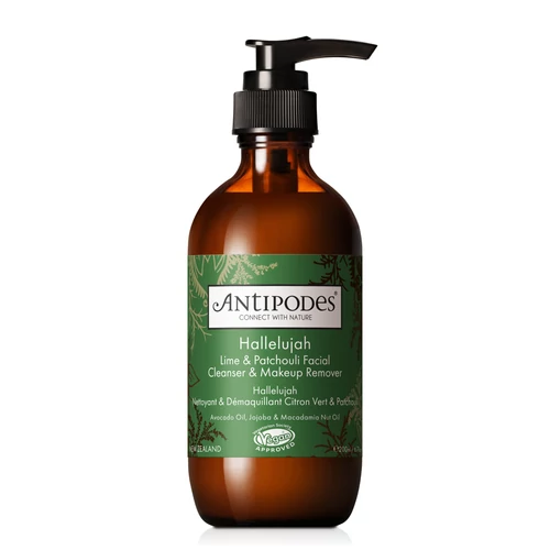 ANTIPODES HALLELUJAH Lime & Patchouli arctisztító tej és sminklemosó