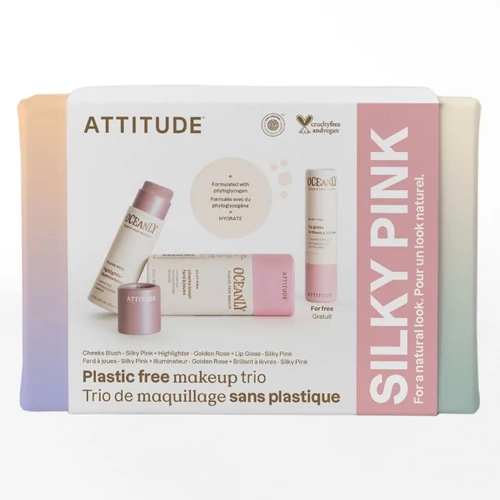 ATTITUDE Silky Pink Sminktrió Szett