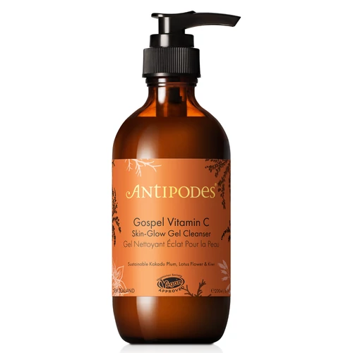 ANTIPODES Gospel Bőrragyogás fokozó arctisztító gél C-vitaminnal