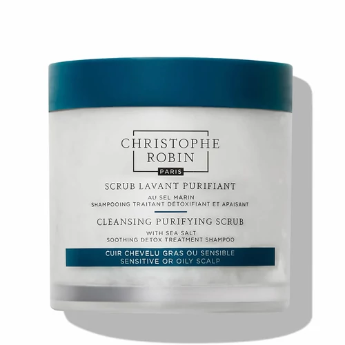 CHRISTOPHE ROBIN Mélytisztító Fejbőrradír Érzékeny / Zsíros Fejbőrre