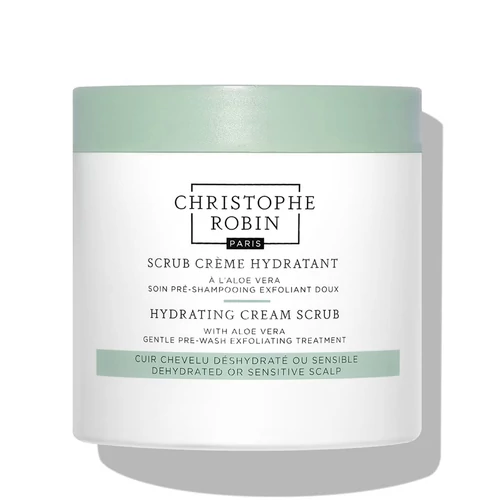 CHRISTOPHE ROBIN Gyengéd, Krémes Hidratáló Fejbőrradír Érzékeny Fejbőrre