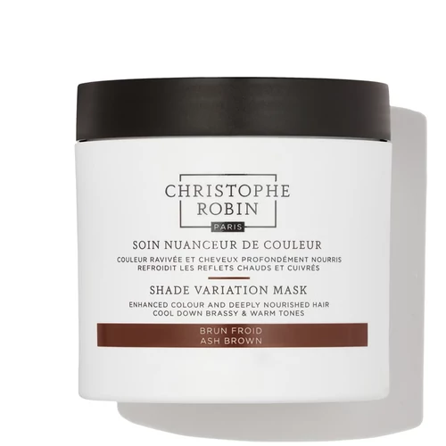 CHRISTOPHE ROBIN ASH ROBIN Színrevitalizáló és Ápoló Hajmaszk Festett vagy Melírozott Barna Hajra