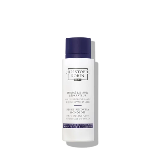 CHRISTOPHE ROBIN Éjszakai Regeneráló és Tápláló Hajolaj Sérült hajra