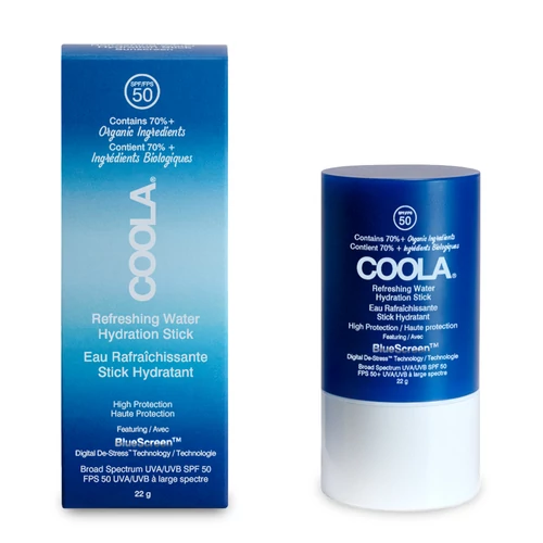 COOLA REFRESHING WATER HIDRATÁLÓ STICK SPF50 FÉNYVÉDELEMMEL