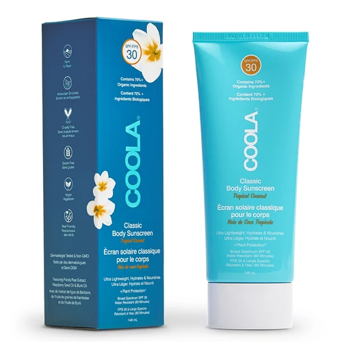 KIFUTÓ | COOLA Classic SPF30 fényvédő testre - KÓKUSZ