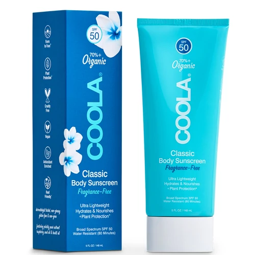 KIFUTÓ | COOLA CLASSIC SPF50 FÉNYVÉDŐ TESTRE - illatmentes