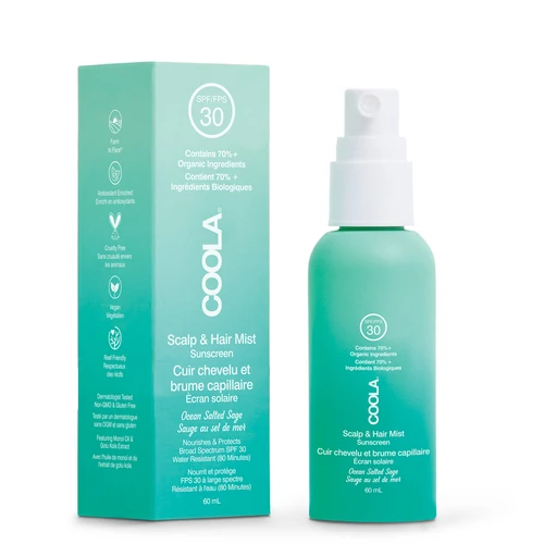 COOLA CLASSIC SPF30 ORGANIKUS FEJBŐR & HAJPERMET
