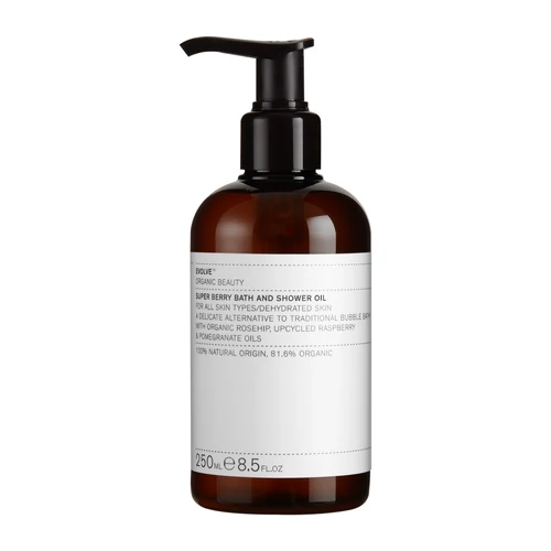 EVOLVE SUPER BERRY Fürdő-és tusoló olaj száraz bőrre