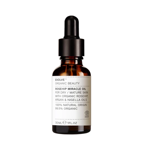 AKCIÓS | EVOLVE MIRACLE Organikus csipkebogyó arcápoló olaj érett, száraz bőrre