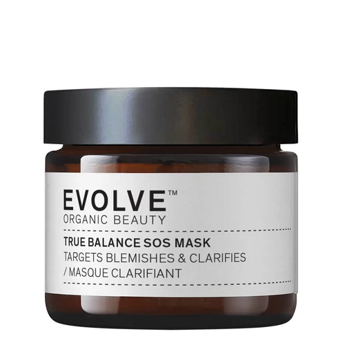 EVOLVE TRUE BALANCE SOS Mélytisztító arcmaszk kombinált, olajos bőrre
