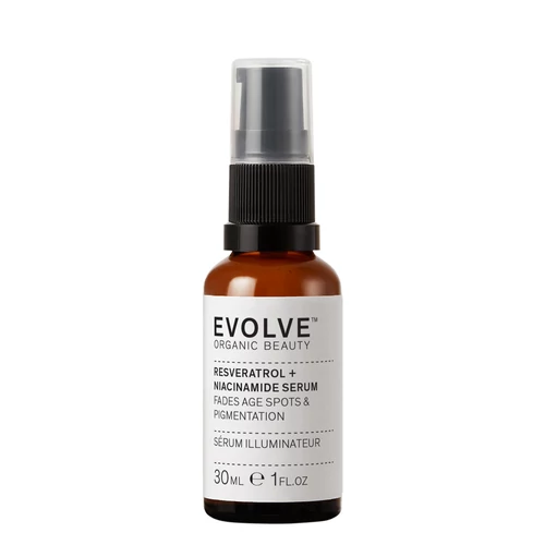 EVOLVE RESVERATROL + NIACINAMIDE Bőrtökéletesítő arcápoló szérum hiperpigmentációra