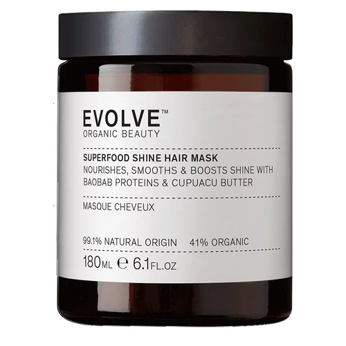 EVOLVE SUPERFOOD SHINE HAJMASZK SZÁRAZ, SÉRÜLT HAJRA
