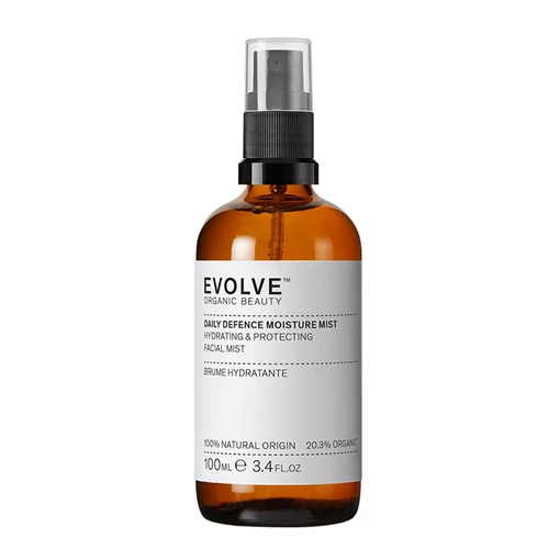 EVOLVE Daily Defence hidratáló arcpermet prebiotikumokkal és hialuronsavval