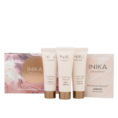 INIKA ORGANIC Skin Luminosity Trial Regime bőrápoló termékminta csomag