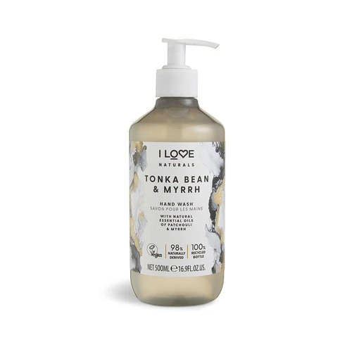 I LOVE NATURALS Tonkabab és mirha Folyékony szappan