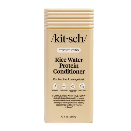 KITSCH Hajerősítő Rizsfehérje balzsam a hajnövekedés serkentésére