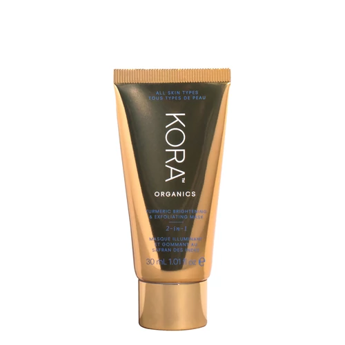 KORA ORGANICS 2 az 1-ben hámlasztó maszk - kurkumával