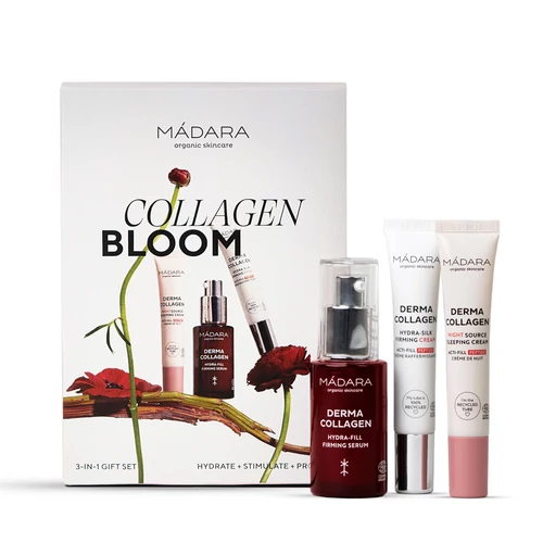 MÁDARA COLLAGEN BLOOM ARCÁPOLÓ SZETT
