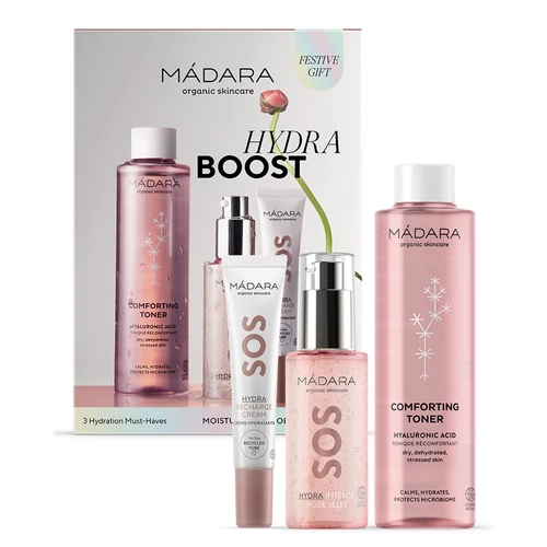 MÁDARA HYDRA BOOST TRIÓ HIDRATÁLÓ ÉS KIEGYENSÚLYOZÓ SZETT