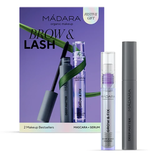 MÁDARA BROW & LASH SZEMPILLA SPIRÁL ÉS SZÉRUM DUÓ SZETT