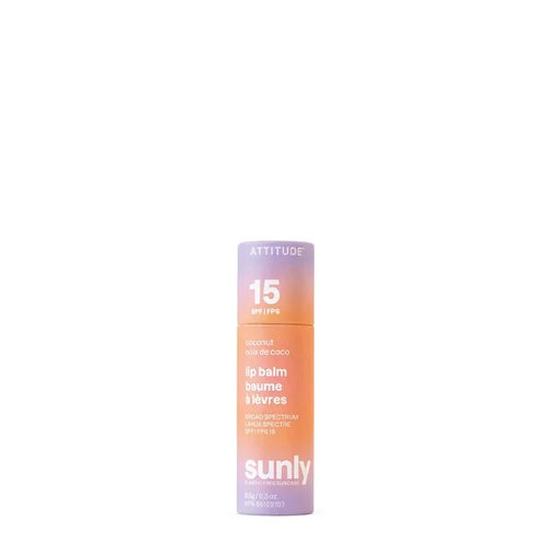 ATTITUDE SUNLY Színezett Ajakápoló SPF 15-ös fényvédelemmel