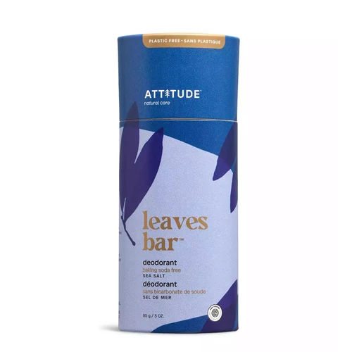 ATTITUDE LEAVES BAR Természetes Dezodor Érzékeny Bőrre - Tengeri só