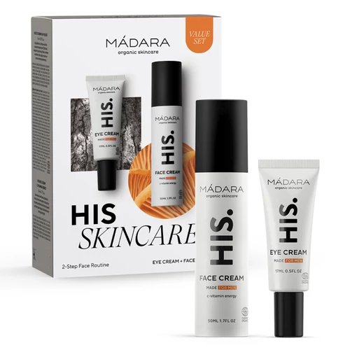 MÁDARA HIS SKINCARE ARCÁPOLÓ SZETT FÉRFIAKNAK