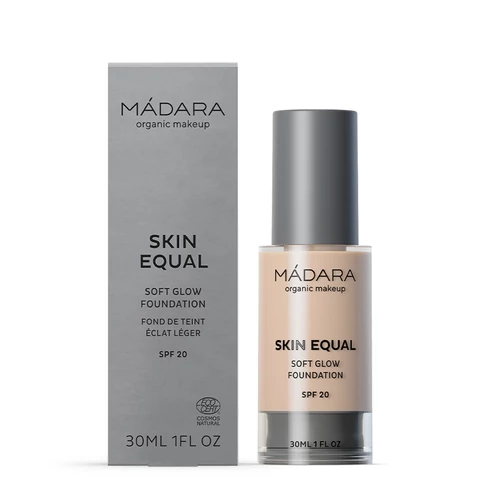 MÁDARA Skin Equal Soft Glow folyékony alapozó - Ivory