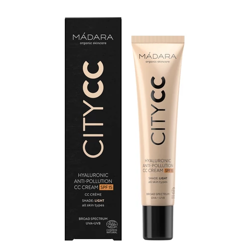 MÁDARA SPF15 CC krém hialuronsavval MÁDARA SPF15 CC krém hialuronsavval