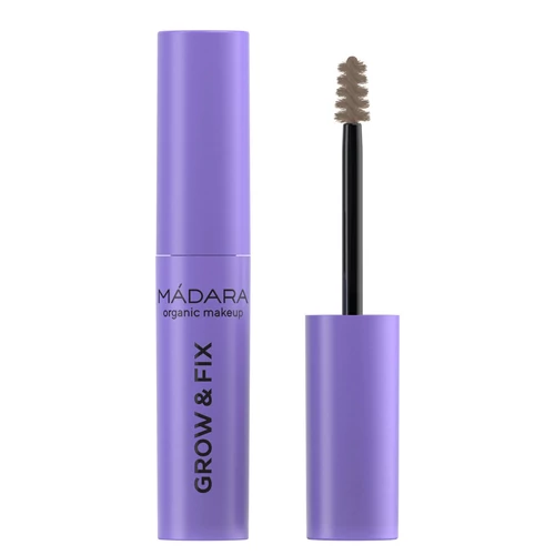 MÁDARA GROW&FIX színezett szemöldök formázó zselé