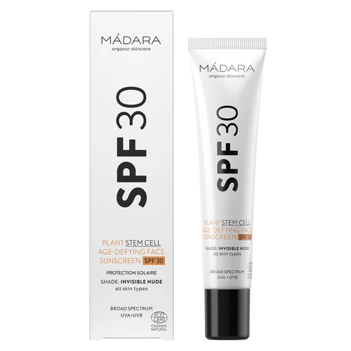 MÁDARA Arckrém SPF30 Bőröregedésgátló napozó növényi őssejtekkel