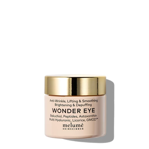 MELUME SKINSCIENCE Wonder Eye Multifunkciós ránctalanító és ragyogást fokozó szemkörnyékápoló krém