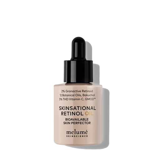 MELUME SKINSCIENCE Skinsational Bőrtökéletesítő Retinol Arcolaj