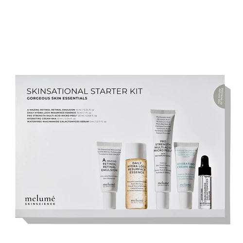 MELUME SKINSCIENCE Skinsational Kezdőszett A Ragyogó Bőrért