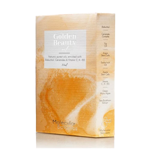 MOLECULAR GOLDEN BEAUTY TÁPLÁLÓ ARCOLAJ