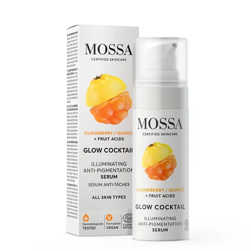 MOSSA GLOW COCKTAIL Bőrtónus élénkítő szérum MOSSA GLOW COCKTAIL Bőrtónus élénkítő szérum