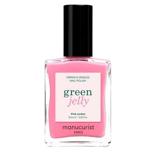MANUCURIST GREEN JELLY KÖRÖMLAKK - Pink Sorbet