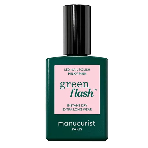 MANUCURIST GREEN FLASH GÉLLAK - MILKY PINK