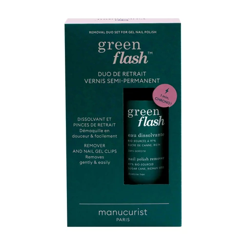 MANUCURIST Acetomentes körömlakk és géllakk eltávolító csipesz duó