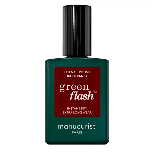 MANUCURIST GREEN FLASH GÉLLAK - DARK PANSY
