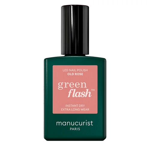MANUCURIST GREEN FLASH GÉLLAK - OLD ROSE