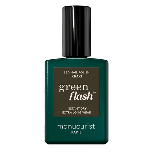 MANUCURIST GREEN FLASH GÉLLAK - KHAKI