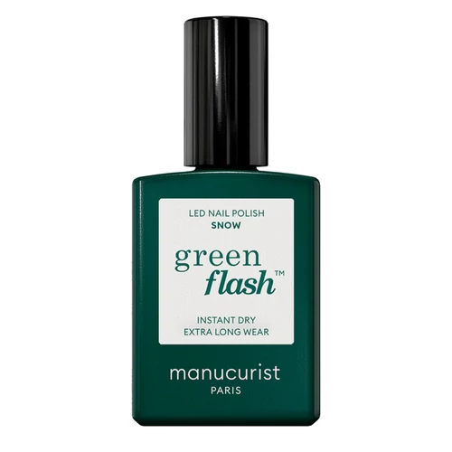 MANUCURIST GREEN FLASH GÉLLAK - SNOW