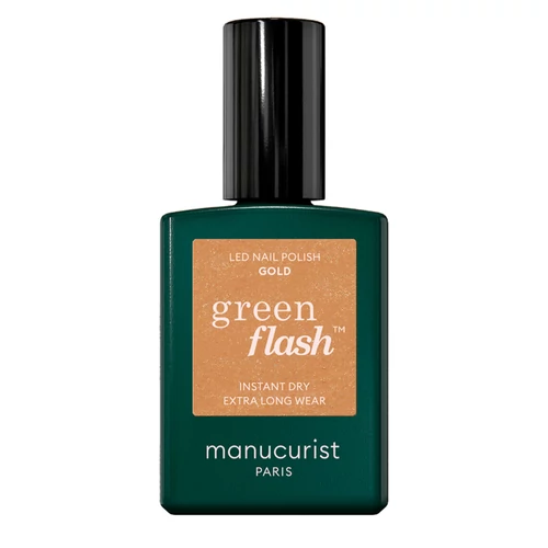 MANUCURIST GREEN FLASH GÉLLAK - GOLD