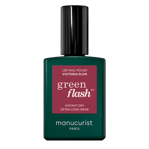 MANUCURIST GREEN FLASH GÉLLAK - VICTORIA PLUM