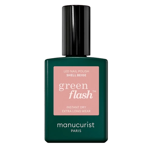 MANUCURIST GREEN FLASH GÉLLAK - SHELL BEIGE