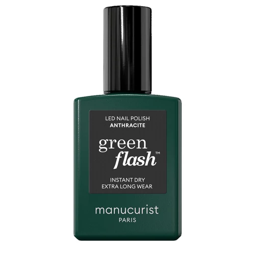MANUCURIST GREEN FLASH GÉLLAK - ANTHRACITE