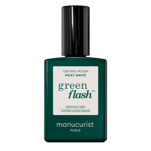MANUCURIST GREEN FLASH GÉLLAK - MILKY WHITE
