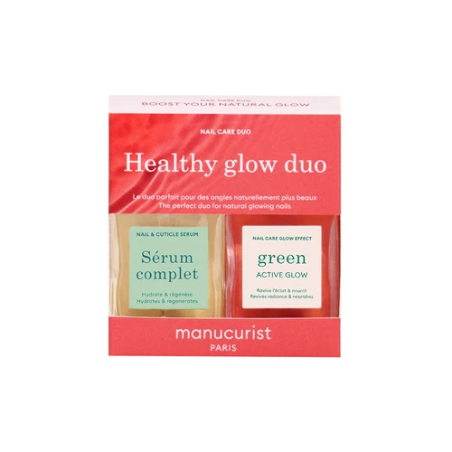 MANUCURIST HEALTHY GLOW DUO KÖRÖMÁPOLÓ SZETT A RAGYOGÓ KÖRMÖKÉRT