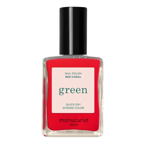 MANUCURIST GREEN KÖRÖMLAKK - RED CORAL